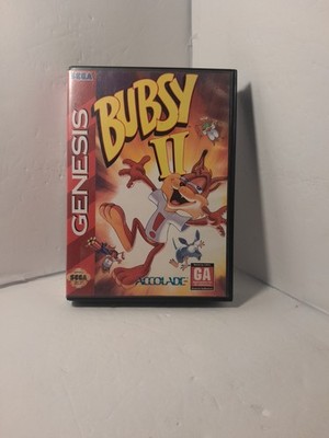 Bubsy II (Sega Genesis, 1994) (CIB) Good