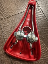 BMX Bike-Old School Red Saddles, Seat Vintage Bike Parts for sale