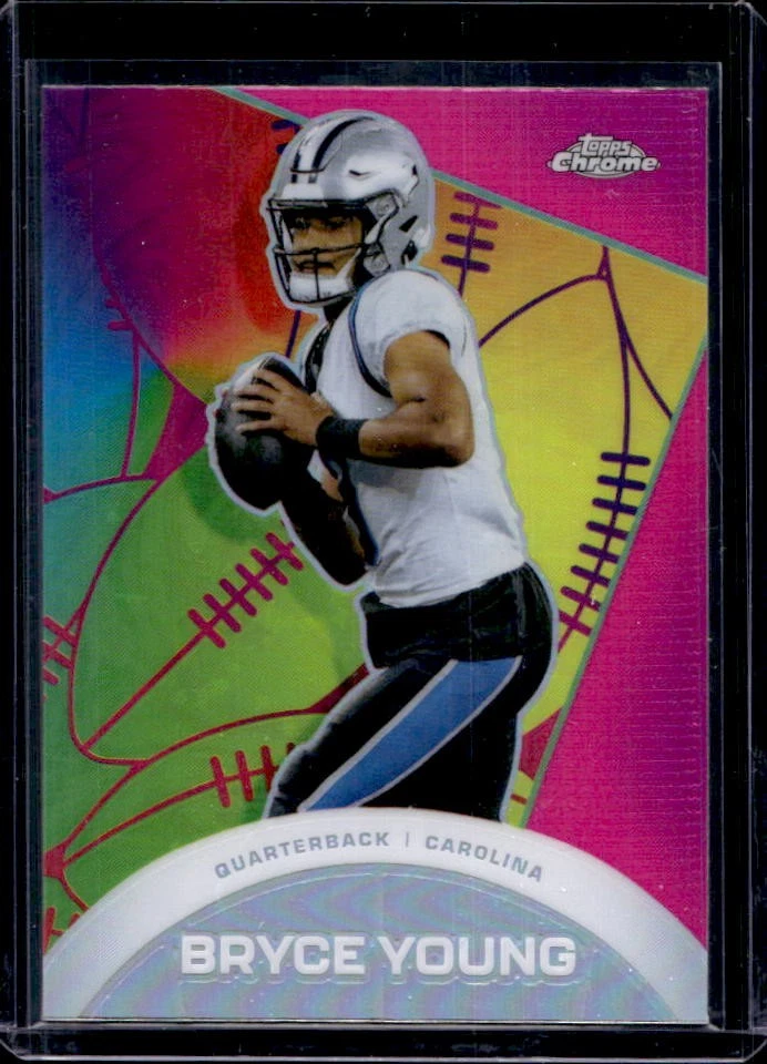 Bryce Young Topps Composite Chrome All-Etch #CAE22 Pink Refractor