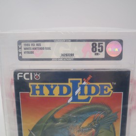 NES Nintendo HYDLIDE - VGA GRADED 85 NM+ SILVER! NEW & Factory Sealed + H-Seam!
