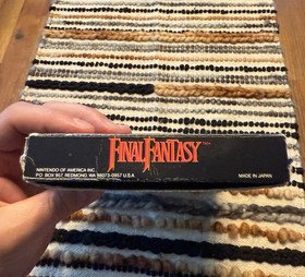 Final Fantasy (Nintendo NES) CIB W/ Maps, Manual, Insert Oval Seal Tested