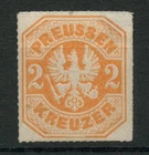 GERMANY GERMAN STATES 1867 PRUSSIA 2 Kr. MNG Mi# 23