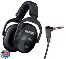 Garrett Metal Detectors MS-2 Headphones, Land-Use 1/4" Stereo Plu