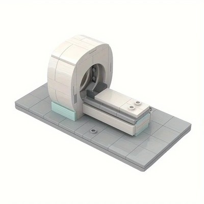 MOC: MRI Scanner & Building Toys 99 Pieces for Education and Teaching DIY
