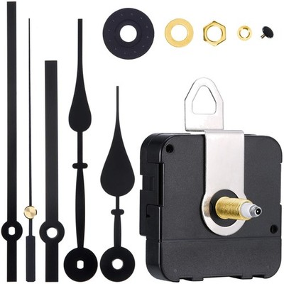 Quartz Clock Mechanism Kit with Multiple Hands - Perfect for DIY Projects