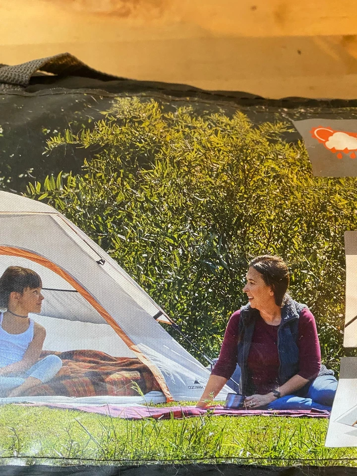 Ozark Trail 7' x 7' 3-Person Camping Dome Tent Easy Set Up, Gray - Image 4 of 4