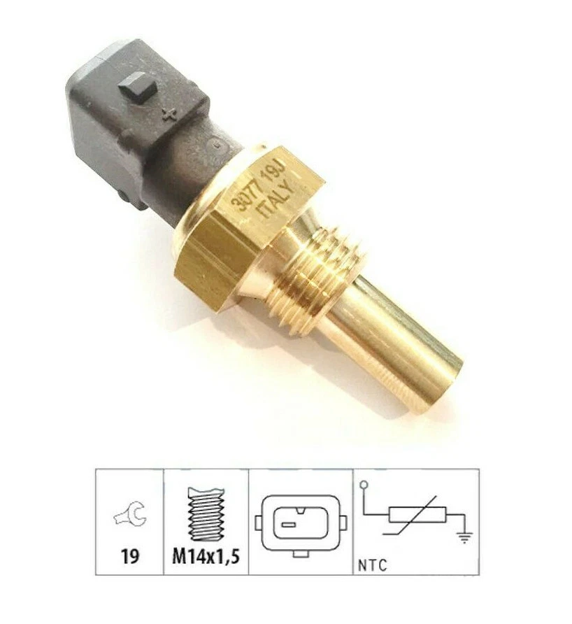 Engine Coolant Temperature Sensor For BMW 318i 325 325i 325e 325is 528e M3  - Image 3 of 3