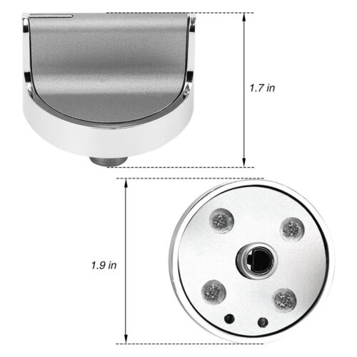 W10698166 Confezione da 5 Manopole Range Compatibile con Whirlpool W10594481 PS11756643 - Foto 4 di 12