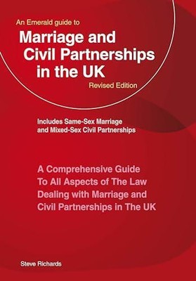 Ein smaragdgrüner Leitfaden für Ehe und Lebenspartnerschaften in Großbritannien von Steve Richards