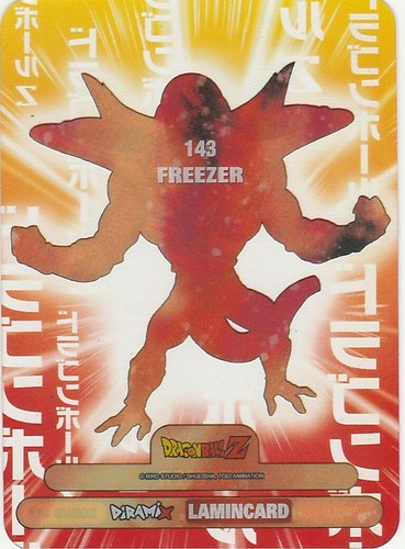 Lamincards Dragon Ball Collection Diramix FREEZER N 143 - Picture 2 of 2