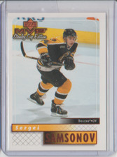 1999-00 Upper Deck MVP Stanley Cup Edition #17 Sergei Samsonov Boston Bruins