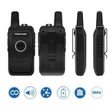Vineyuan Q1 Mini Walkie Talkie UHF 400-470mhz  Portable Handheld Ham CB Radio