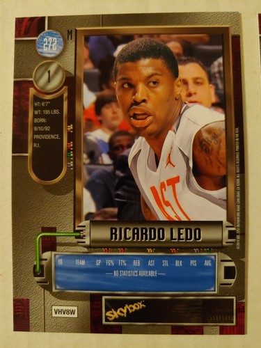2013-14 Fleer Retro '97-98 Metall Edelmetall Edelsteine rot #272 Ricardo Ledo/150 - Bild 5 von 6