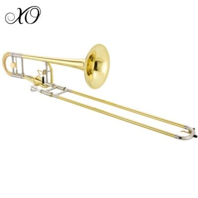XO 1236L-T Professional F-Attachment Trombone Lacquered With Open Wrap + Case