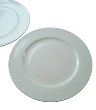 Ten Strawberry Street White Dinner Plates Set Of 2