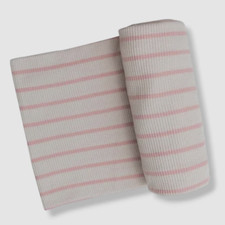 29 Angel Dear Baby Girl's Pink Thermal Stripe Baby Blanket