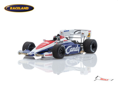 Toleman TG184 Hart Turbo F1 Candy GP Italien 1984 Johansson, Spark 1:43, S2783