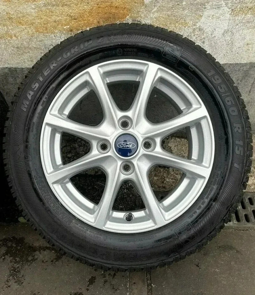 Original Ford Fiesta MK7 ab 2017 15 Zoll Winterräder H1BC-A1B DOT17 6-8mm RDK - Bild 2 von 4