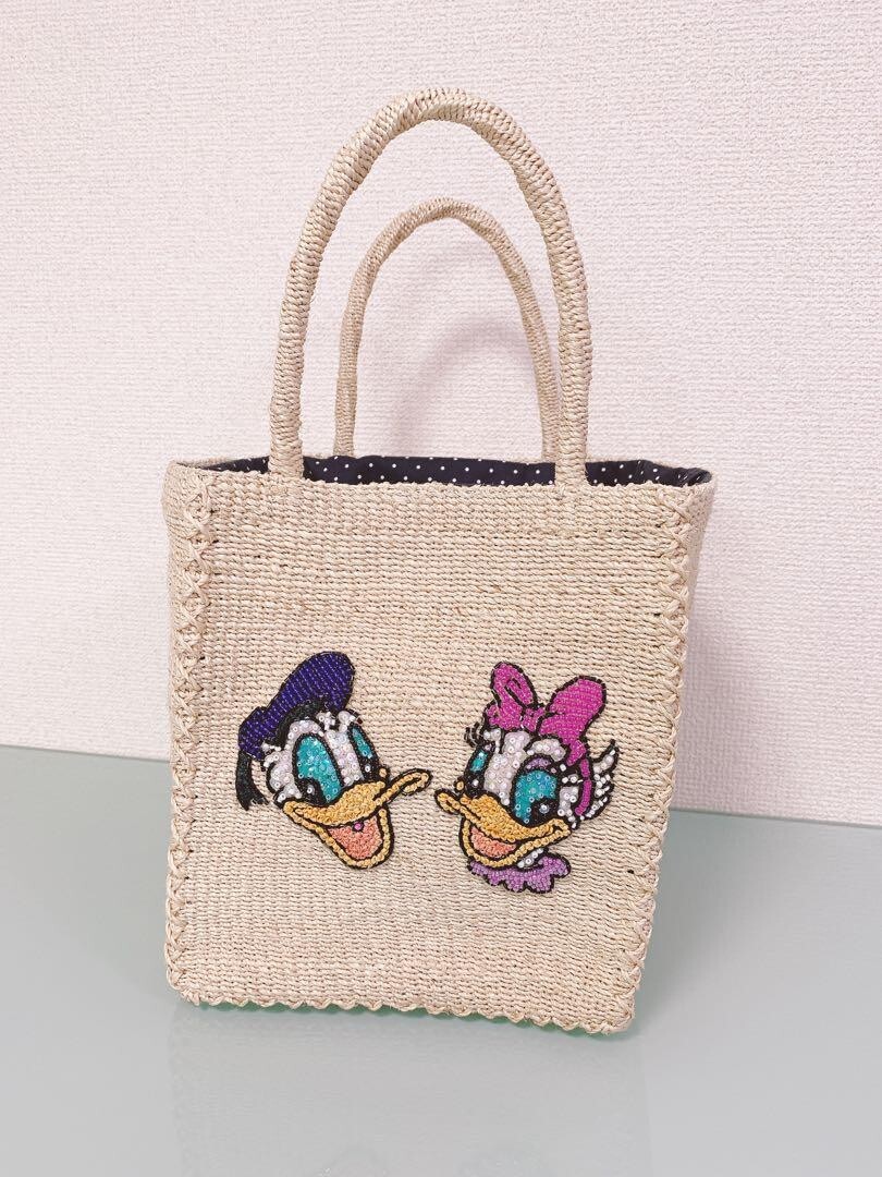 ☆ 美品 BEAMSBOY 45th Disney別注 アバカ ミニBAG BEAMS BOY（ビームスボーイ）の「BEAMS BOY / 45th別注 Disney