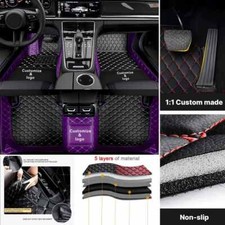 For Dodge All Weather Car Floor Mats Custom Carpets Waterproof Liners Auto