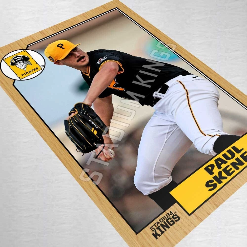 Paul Skenes Pittsburgh Pirates 1987 Baseball Poster -