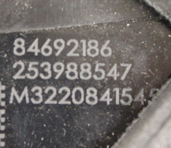GM Front Driver Door Window Frame Applique Part# 84692186 Replaced 
