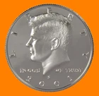 2001 S Kennedy Half Dollar ~ Choice BU Proof Clad  ~ US Coin Collectible