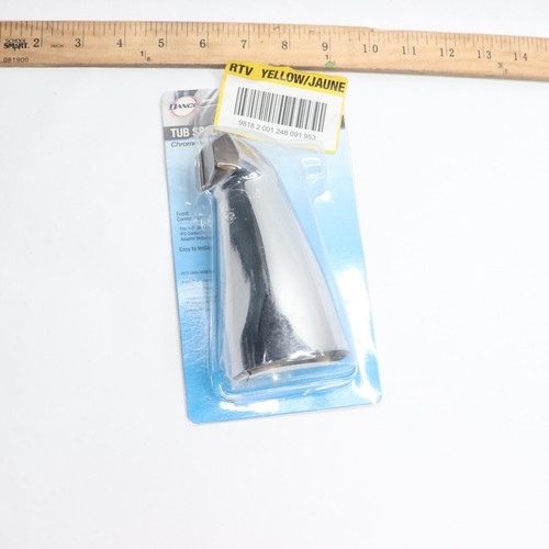 DANCO Non-Diverter Tub Spout in Chrome