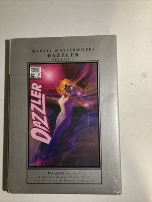 Marvel Masterworks Dazzler  Vol 3 New Sealed HC Global Shipping , Brand New