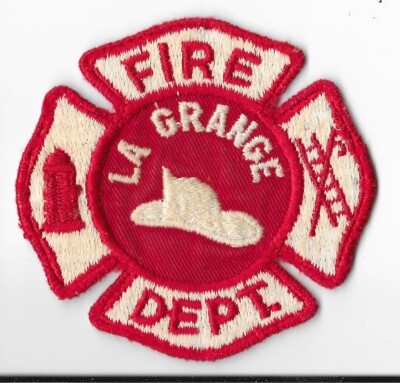 La Grange Fire Department, Illinois Shoulder Patch V2 | eBay