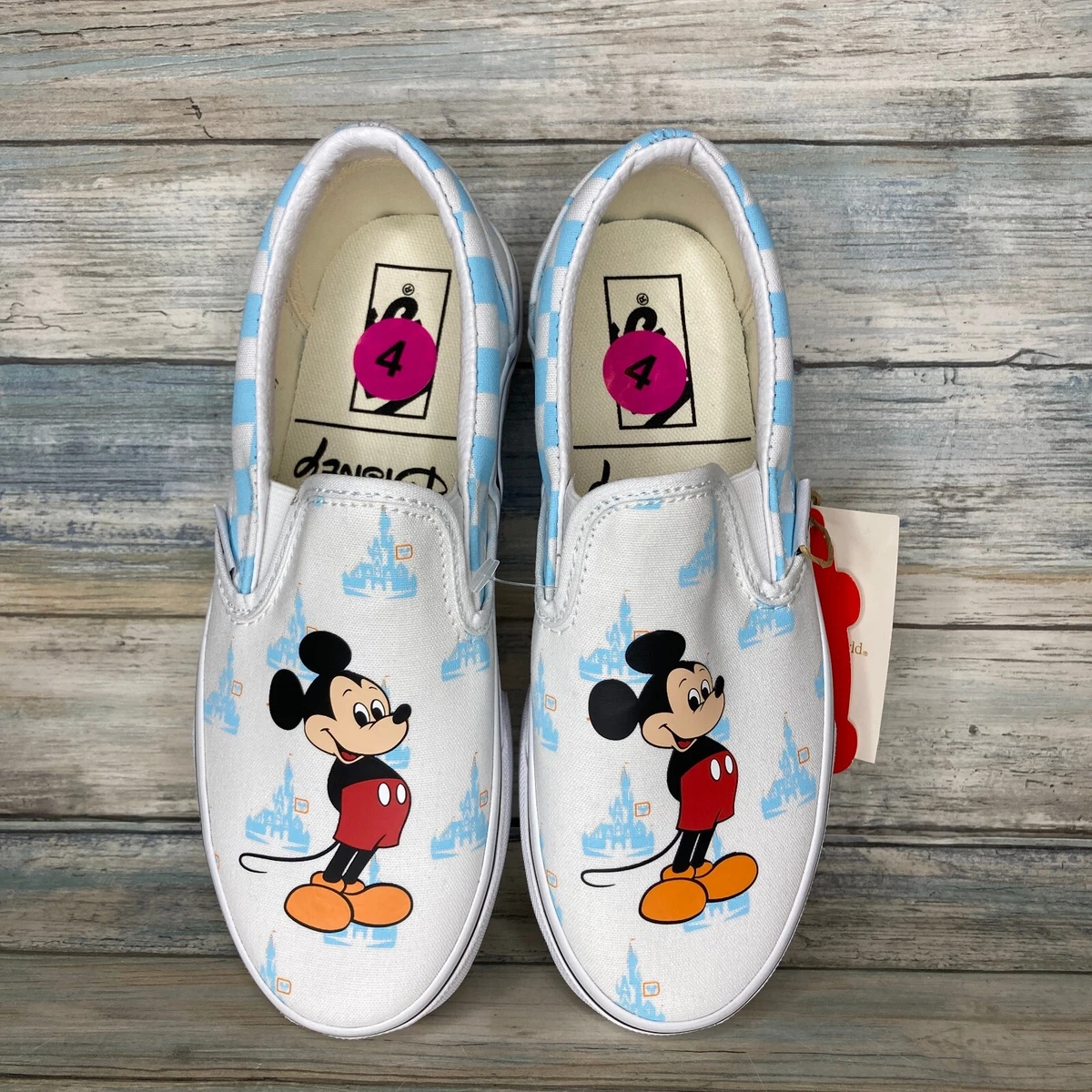 Mickey mouse vans clearance toddler size 5