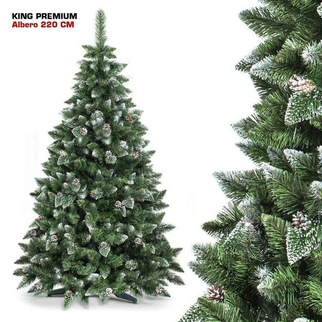 Albero Di Natale Online.Bakaji King Premium Albero Di Natale Innevato Verde Acquisti Online Su Ebay