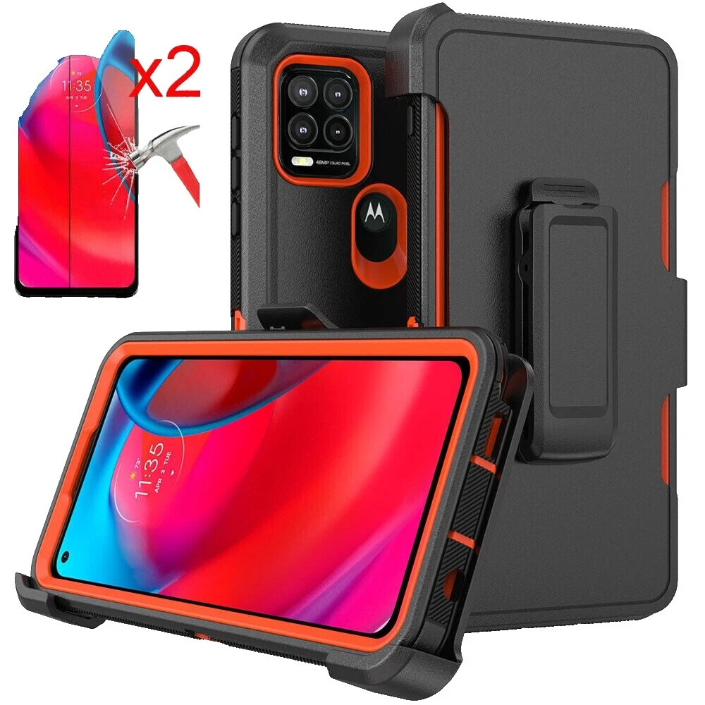 Tempered Glass Cell Phone Hybrid Cases