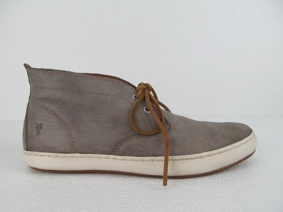 FRYE Hombre Cuero Genuino Chukka Botines Tenis Con Cordones Talla 10.5 Foto 4 de 4