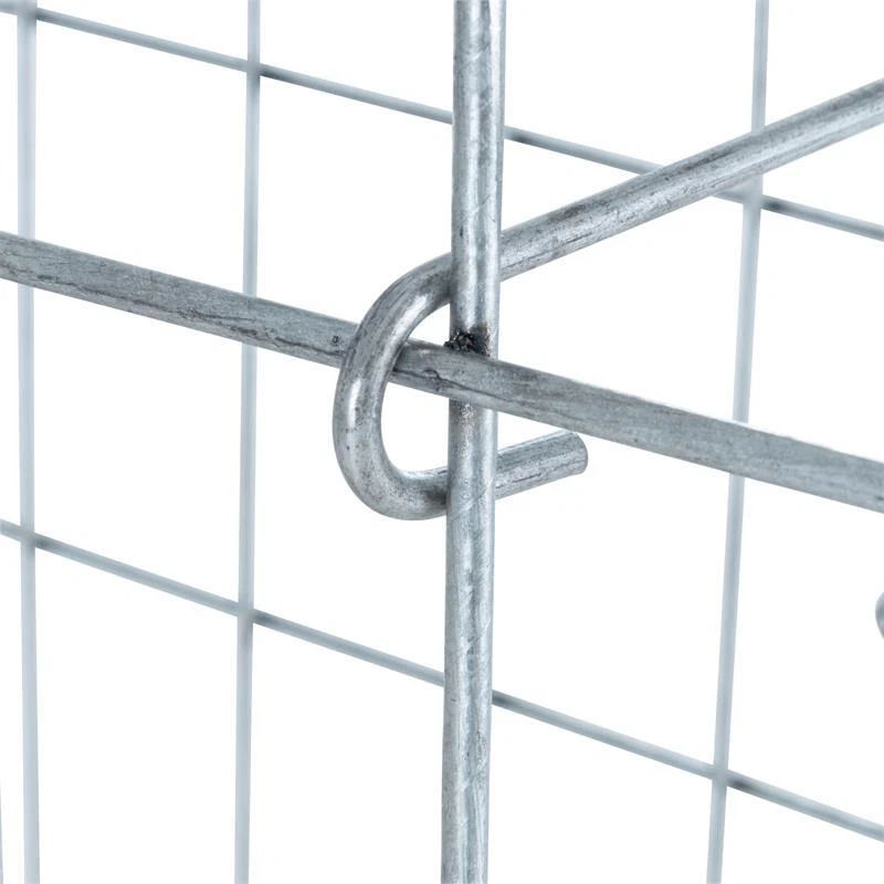 Gabione Steingabione Steinkorb 100x150x30 cm Wand Drahtkorb Mauer Sichtschutz - Bild 4 von 4