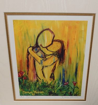 DAMON WARREN ''ONE EXPRESSION'' HAND SIGNED PRINT
