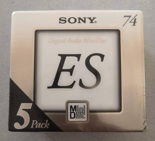 Pack de 5 MiniDisc Sony ES neufs 74 mn