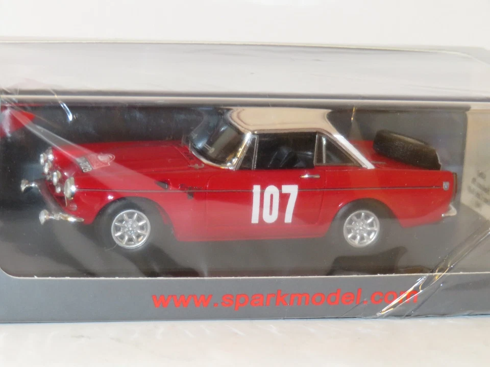 1/43 Sunbeam Tiger   Rally Monte Carlo 1965 #107  P.Harper / I.Hall - Image 2 of 3