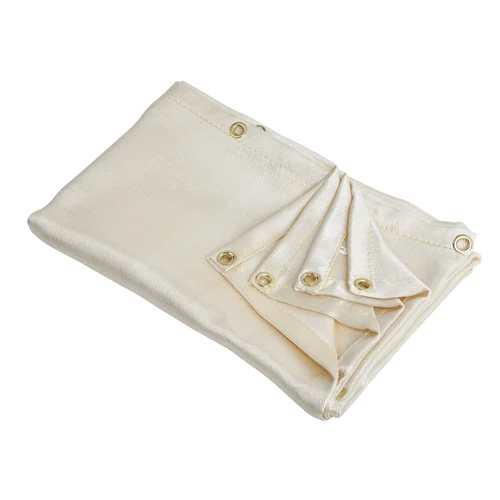 1.2MX1.8M Fiberglass Welding Blanket Cover Protective Fabric Heat Fire Resistant - Picture 10 of 10