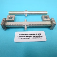 Hamilton Standard Propeller Counterweight Adjusting Screws & Nuts SET 2D30 12D40