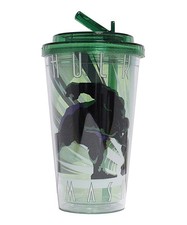 Marvel Comics Hulk 16oz Insulated FLIP-STRAW TUMBLER w/Lid