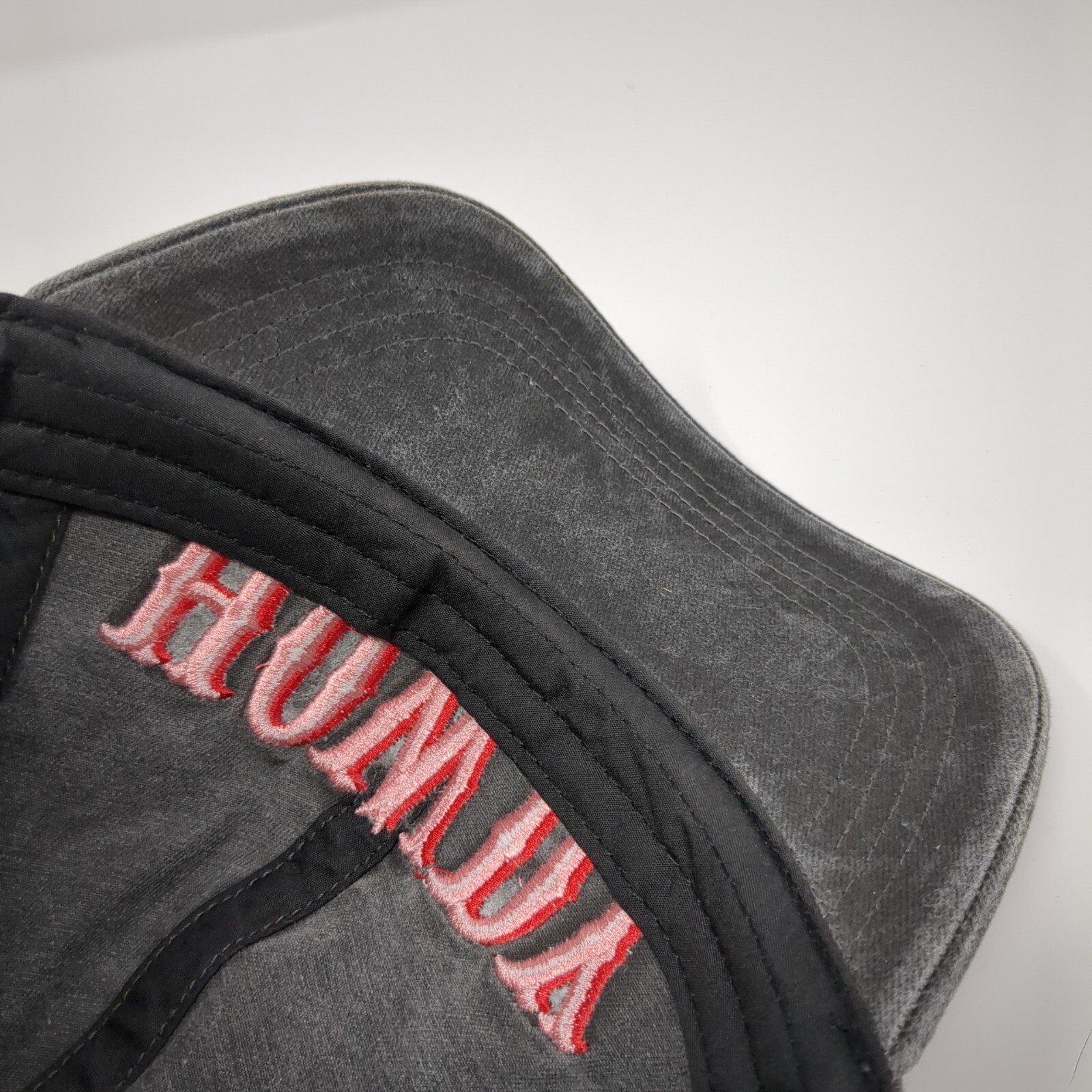 Howdy Slideback Hat Gray One Size Adjustable Embr… - image 7