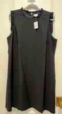 Beautifully Made NWT NEW J.Crew Women’s Size 18 Black Shift Dress
