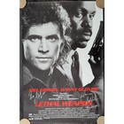 Mel Gibson and Danny Glover Signed 27x40 "Lethal Weapon" Poster w/ Character ...