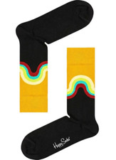 Happy Socks Rainbow Unisex Premium Cotton Socks 1 Pair Size Size 7-11