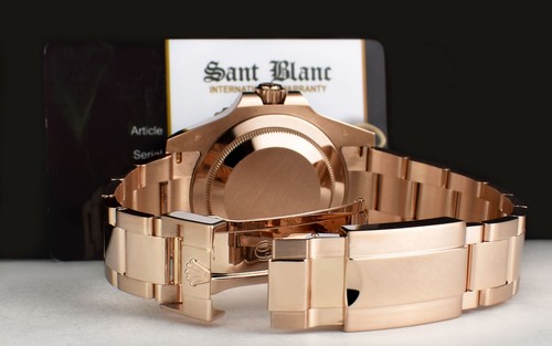 ROLEX - 40mm Rose Gold GMT Master II Root Beer 126715 CHNR - SANT BLANC - Picture 7 of 10