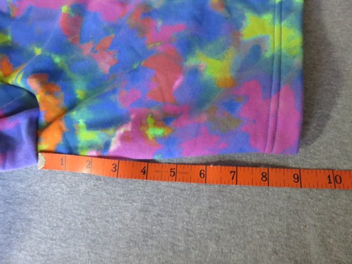 NWT Adidas Originals Youth Terry Long Shorts Sz Large Multicolor Zip Pockets - Picture 5 of 6