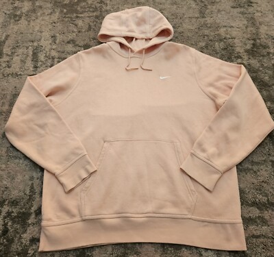 Nike Men's Peach Fleece Lined Hoodie XL VGC UK