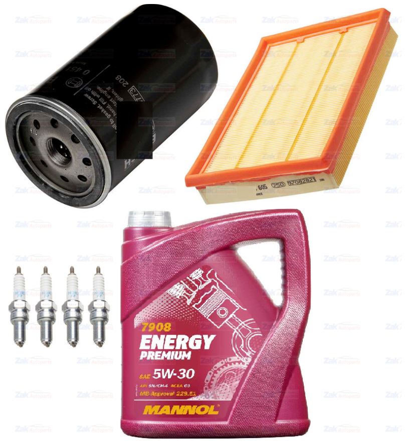 FOR FORD FIESTA MK6 1.2 1.4 OIL AIR FILTERS SPARK PLUGS & ENGINE OIL