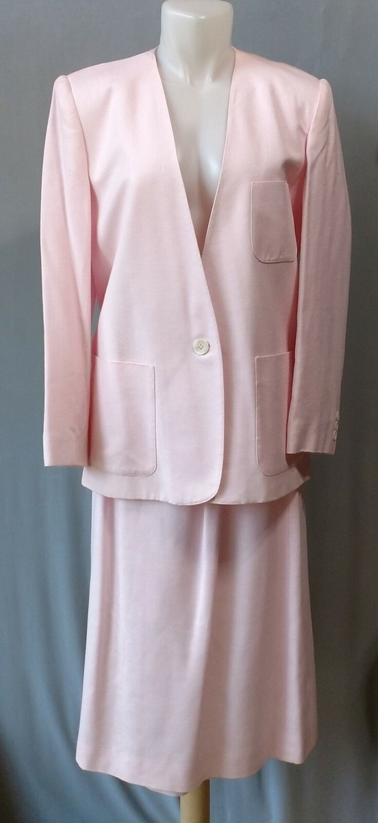 Evan Picone - ladies light pink skirt suit - size 10 | eBay